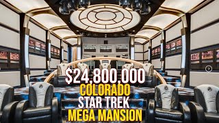 Inside 24800000 Star Trek Mega Mansion in Colorado [upl. by Hallie]