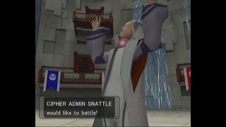 Pokémon XD Gale of Darkness  Cipher Admin Snattle 1st battle [upl. by Idnic]