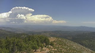 Time Lapse of Cumulonimbus Clouds 5242021  5292021 [upl. by Enilauqcaj]