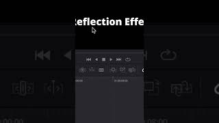 Text Reflection Effect in Davinci Resolve [upl. by Ogir]