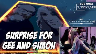 Minecraft surprise for Gee and Simon [upl. by Samp]