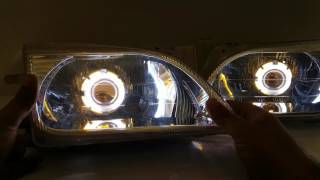 SUZUKI CULTUS LIGHT BI XENON PROJECTOR STYLE 35 WATT HID [upl. by Russo]