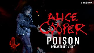 ALICE COOPER Poison from Brutally Live  Remastered Video [upl. by Anastos]