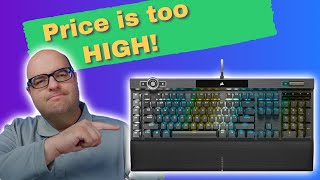 WASTE OF MONEY CORSAIR K100 RGB GAMING KEYBOARD QUICK REVIEW SHORTS [upl. by Ailemak403]