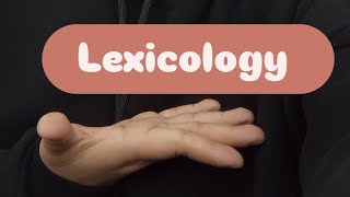 Lexicology introduction [upl. by Catharina]