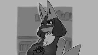 Lucario GF Tries To Comfort Her Master  SaltyXodium comic [upl. by Yznyl]