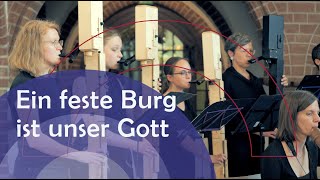 Ein feste Burg ist unser Gott  Lucas Osiander  Berliner Blockflöten Orchester [upl. by Liddie]