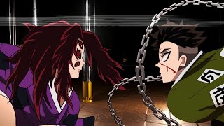 「鬼滅の刃」Sanemi Shinazugawa amp Gyomei Himejima vs Kokushibo  Demon Slayer KOKUSHIBO VS PILLARS Part11 [upl. by Trilbi]