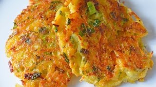 Potato amp Carrot fritters [upl. by Darej]