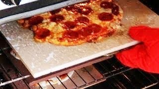 How To Make a Pizza Stone from ordinary tile [upl. by Rosalee]