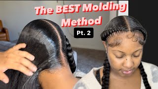 The BEST Molding TECHNIQUE For 2 STITCH BRAIDS [upl. by Trixy]