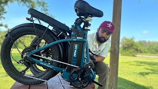 This EBike Folds in Half  Hitway BK6M Unboxing amp Review [upl. by Eilesor]