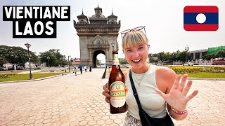 Our Shocking First Impressions of LAOS 2024 🇱🇦 Tourists Avoid This City Vientiane [upl. by Biernat]