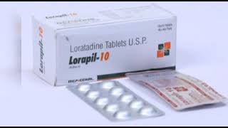 LORAPIL10 Loratadine 10mg Tablets  Remedial Healthcare [upl. by Kanor]