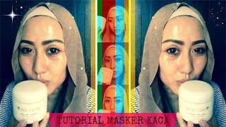 FACE LIFT MASK TUTORIAL NU SKIN  Tutorial Masker Kaca Nu Skin [upl. by Sherie]