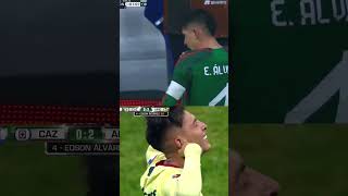 ¡Edson Álvarez EXPERTO en goles de ÚLTIMO MINUTO ⏰ shorts [upl. by Eicak]