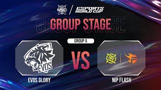 EVOS Glory vs NIP Flash  MLBB MSC 2024 x EWC  Day 2  Group Stage [upl. by Thorner]