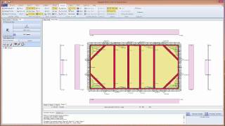 Optimize an excavation with struts and walers with the DeepEX frame analysis modulue [upl. by Blatman]