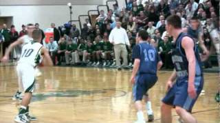 St Joseph Basketball vs CBA State Quarterfinals March 3 2011 [upl. by Htiekel918]