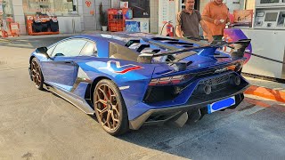 Lamborghini SVJ RIDE with 890HP  Balboni Exhaust  Tunnel run amp Downshifts [upl. by Huberty]