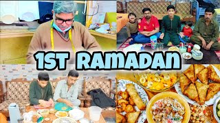 1ST RAMADAN IN NEW CITY 😇  Bhabhi Ki Special Iftr 😍  Ramzan Mubarik ♥️ [upl. by Dream29]