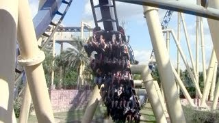 Montu offride HD Busch Gardens Tampa [upl. by Egreog]