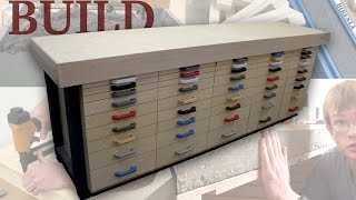 Tool Cabinet  Workbench BUILD [upl. by Ammadas354]