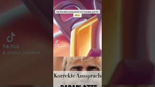 Die Korrekte Aussprache von Youtubern part 01 🥰😅🥲 brawlstars edit [upl. by Aneehsit739]