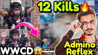 GodL 12 Kills WWCD • Neyoo Shocked 😮 👑 Admino Reflex 🥵 [upl. by Ekud]