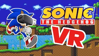 Sonic VR On the Oculus Quest Gameplay [upl. by Anael]