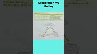 Difference between Evaporation And Boiling [upl. by Nnauol]