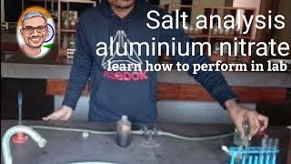 salt analysis aluminium nitrate neet [upl. by Patrizio]