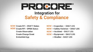 EarthCams NextGeneration Procore Integration [upl. by Raamal]