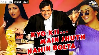 Kyo Ki Main Jhuth Nahin Bolta Full Movie  Comedy Movie  Govinda Sushmita Sen Anupam Kher [upl. by Levram]