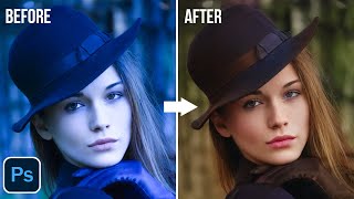 3 Quick and Easy Ways for Perfect Color Correction in Photoshop [upl. by Haze]