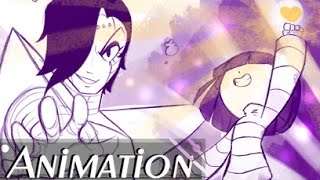 Death by Glamour UNDERTALE ANIMATIC   Mettaton vs Frisk Fight [upl. by Byram]