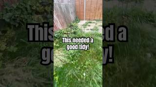 Overgrown Garden Tidied garden tidy transformation gardening lawn plants [upl. by Nuhsar]