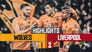 Raul Jimenez strikes against the reds  Wolves 12 Liverpool  Highlights [upl. by Anneehs472]