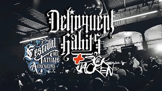 Delinquent Habits  Sick Jacken Tres delincuentes Live●Show AgsMx 2024 [upl. by Tirza]