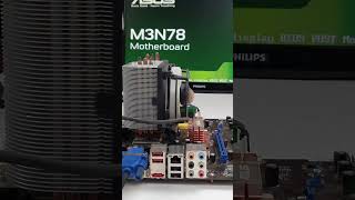 Testing OLD Motherboard ASUSTeK M3N78 with AMD Phenom X4 9550 [upl. by Ardnalac]