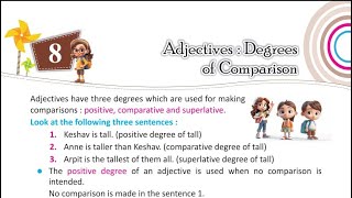 Ch 8 Adjective Degree of Comparison English Grammar Class 4 [upl. by Jenda578]