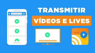 Como transmitir vídeos e lives do celular para Smart TV  Tutorial aplicativo Web Vídeo Cast [upl. by Goraud618]