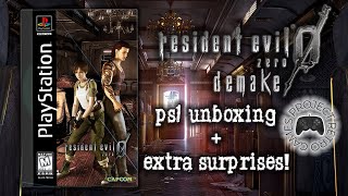 Resident Evil 0 DEmake PS1 Unboxing  Some Extra Surprises  Project Retro Games [upl. by Spillar]