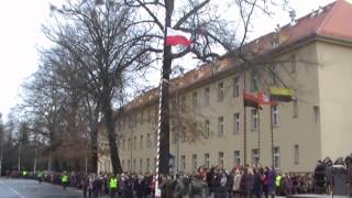 01022013  Przysięga wojskowa we wrocławskim Centrum [upl. by Deer]