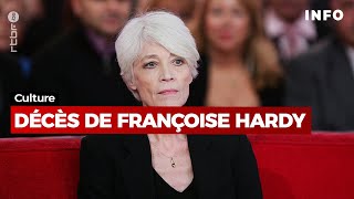 François Hardy est décédée  RTBF Info [upl. by Waldo]