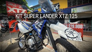 Tutorial kit super lander xtz 125 [upl. by Arihas]