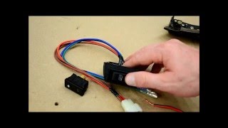 How to wire door lock and power window switches [upl. by Noiram]