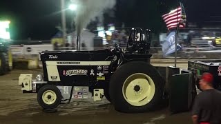 Illinois Farm Pullers Association July 29 2024 Mendon Illinois 10000 lb Pro Farm [upl. by Rieth69]