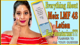 Everything about MOIZ LMF 48 LOTION  Answers to all your questions [upl. by Chere]