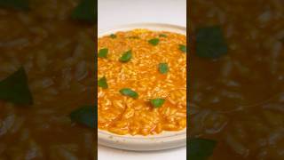 RISOTTO ALLA PIZZAIOLA✨pomodoro mozzarella ricetteveloci ricettefacili cookingvideo shorts [upl. by Husein121]